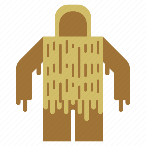 Ghilie, suit, camouflage icon - Download on Iconfinder