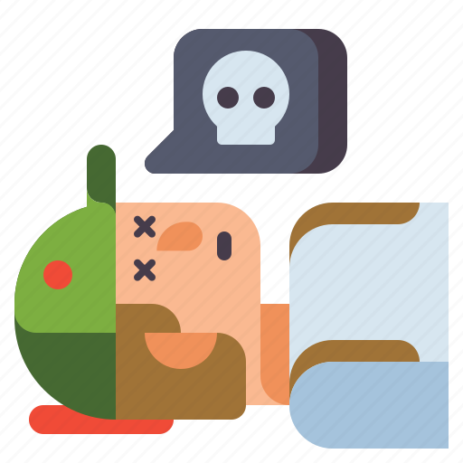Killed, dead, ko, murder icon - Download on Iconfinder