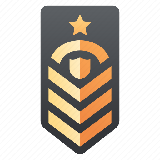 Army, badge, military, rank, soldier, uniform, war icon - Download on Iconfinder