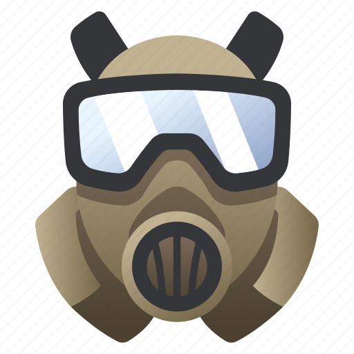 Danger, gas, mask, military, pollution, protection, toxic icon - Download on Iconfinder