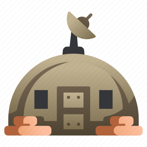 Bunker, defense, fortress, military, shelter, wall, war icon - Download on Iconfinder