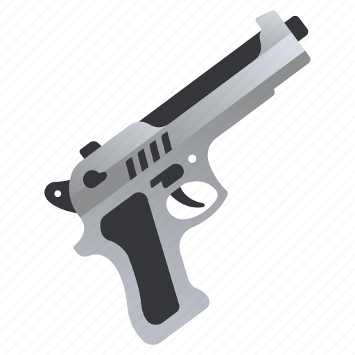Firearm, gun, handgun, pistol, police, revolver, weapon icon - Download on Iconfinder