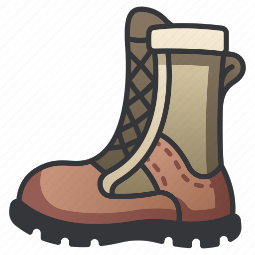 Boot, clothing, foot, leather, military, soldier icon - Download on Iconfinder