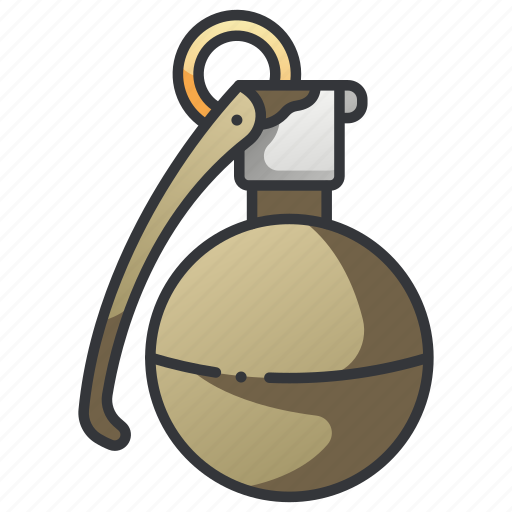 Army, explosive, grenade, military, war, weapon icon - Download on Iconfinder