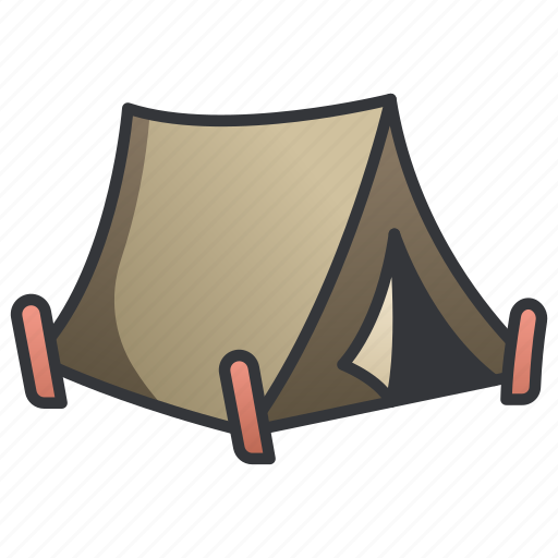 Army, barracks, camp, military, nature, tent, travel icon - Download on Iconfinder