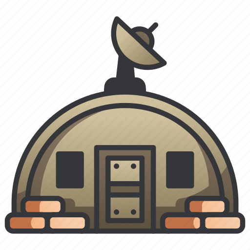 Bunker, defense, fortress, military, shelter, wall, war icon - Download on Iconfinder