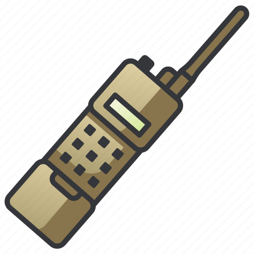 Communication, portable, radio, security, talkie, transceiver, walkie icon - Download on Iconfinder
