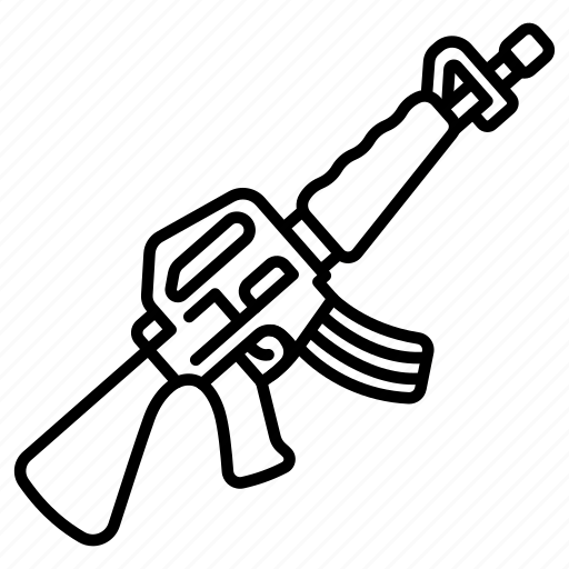 Army, assault, carbine, gun, military, rifle, weapon icon - Download on Iconfinder