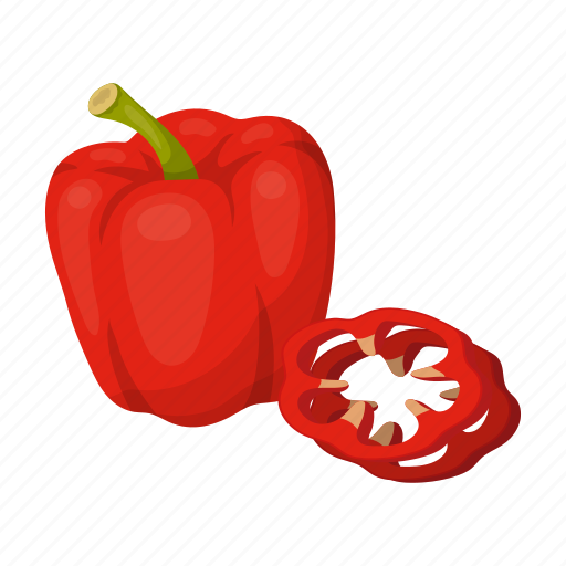 Bulgarian, food, pepper, salad, seasoning, vegetable, vitamin icon - Download on Iconfinder