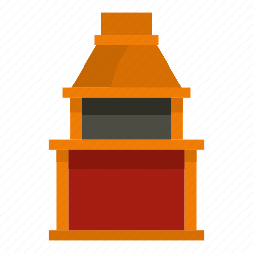 Cook, cooking, fire, grill, oven, stove, traditional icon - Download on Iconfinder