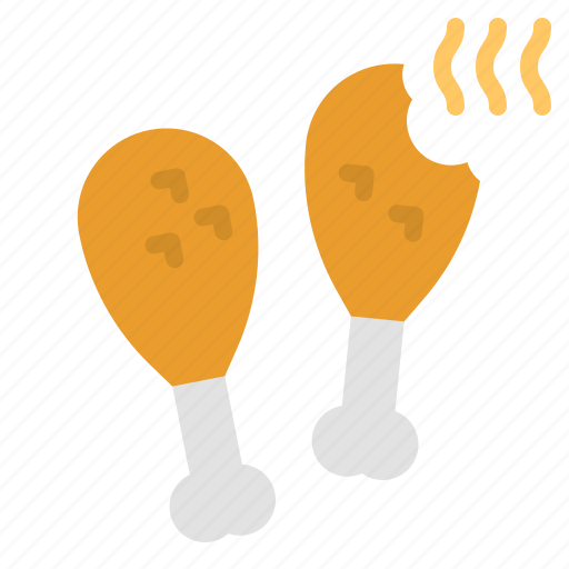 Roast, leg, chicken, grill, food icon - Download on Iconfinder