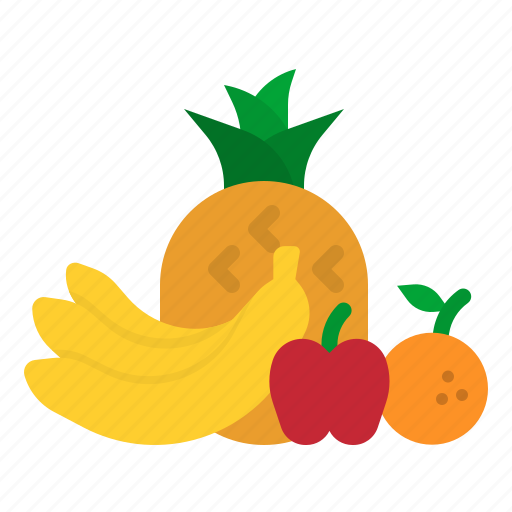 Fruit, gift, food, diet, basket, vegan icon - Download on Iconfinder