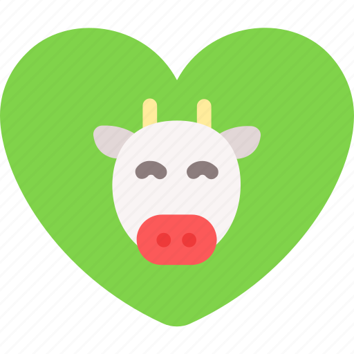 Cruelty free, cow head, animal right, animal lover, animal protection, farm animal, vegetarian icon - Download on Iconfinder