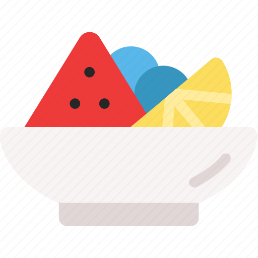 Fruit salad, healthy food, vegan, fruit mix, diet, fruits, bowl icon - Download on Iconfinder