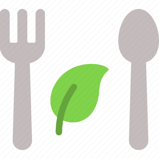 Vegetarian, diet, plant based, cutlery, vegan, eat, healthy icon - Download on Iconfinder
