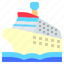 boat, cruise, liner, ship, yacht