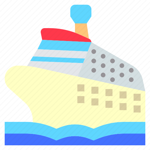 Boat, cruise, liner, ship, yacht icon - Download on Iconfinder