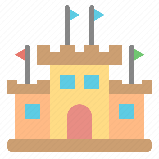 Beach, castle, childhood, sand, toy, vacations icon - Download on Iconfinder
