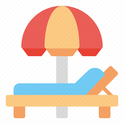 Beach, chair, holiday, summer, vacation icon - Download on Iconfinder