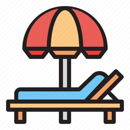 Beach, chair, holiday, summer, vacation icon - Download on Iconfinder