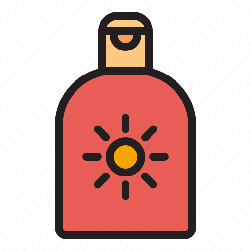 Beach, holiday, summer, sunscreen, vacation icon - Download on Iconfinder