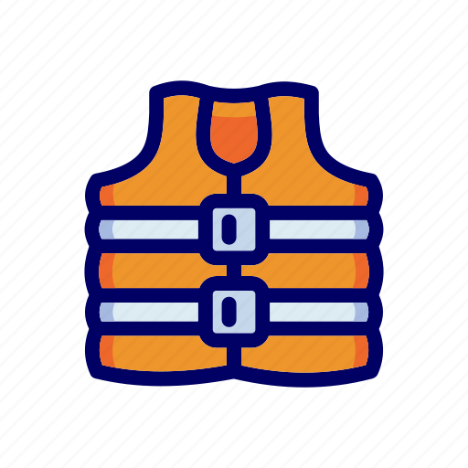 Life jacket, life belt, buoy, swimming, pool, safety, protection icon - Download on Iconfinder