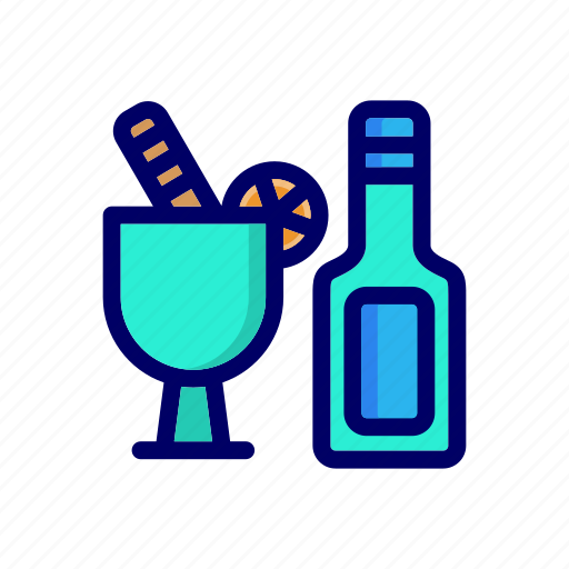 Softdrink, drink, glass, bottle, beverage, fresh icon - Download on Iconfinder
