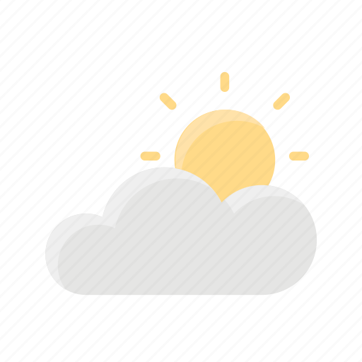Cloud, forecast, rain, summer, sun, weather icon - Download on Iconfinder