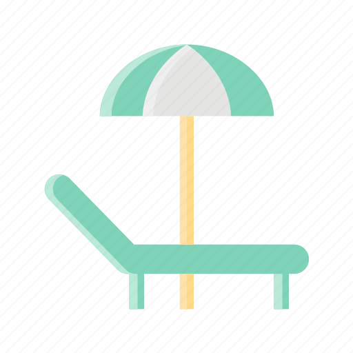 Beach, day, lounger, summer, sun, sunny, weather icon - Download on Iconfinder