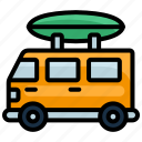caravan, campervan, holiday, travel, summer, transportation