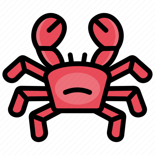 Crab, fish, seafood, sea, beach, summer icon - Download on Iconfinder