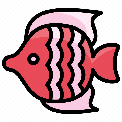 Fish, aquarium, pet, seafood, aquatic, fishing icon - Download on Iconfinder