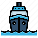 ship, boat, vessel, transportation, sea, ocean