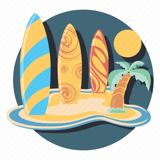 Board, beach, fun, sport icon - Download on Iconfinder