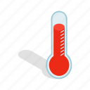 climate, heat, isometric, season, temperature, thermometer, weather