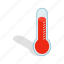 climate, heat, isometric, season, temperature, thermometer, weather 