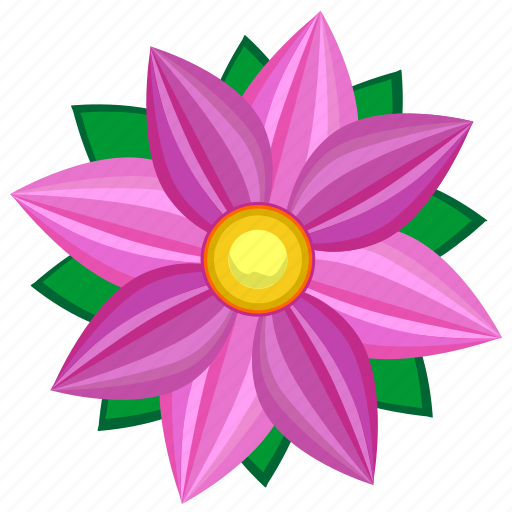 Astra, bud, flower, nature, pink, violet icon - Download on Iconfinder