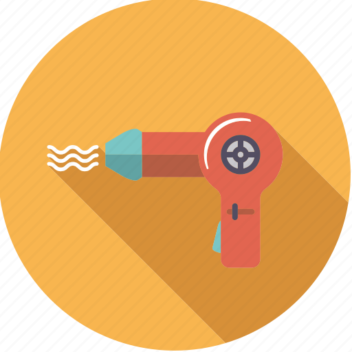 Appliance, bathroom, blow dryer, body care, electrical, hair care, hair dryer icon - Download on Iconfinder