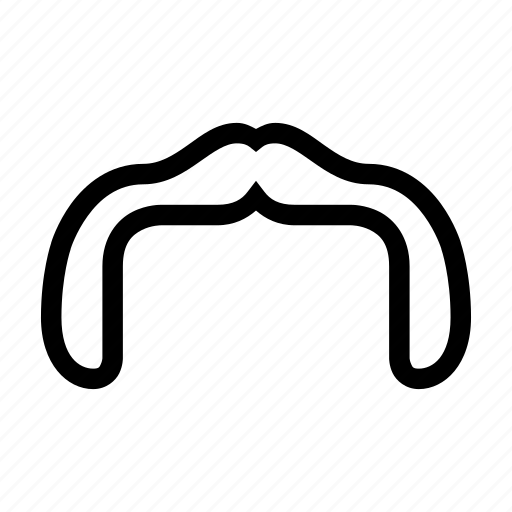 Horseshoe, mustache icon - Download on Iconfinder