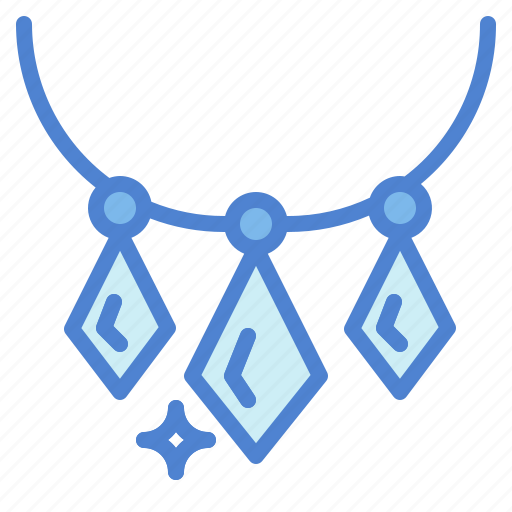Diamond, gem, jewelry, necklace icon - Download on Iconfinder