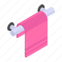 towel, rack, bathroom, hygiene, selfcare, soft, bath