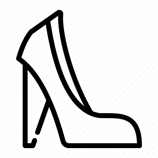 Beauty, fashion, high, heel, shoes icon - Download on Iconfinder