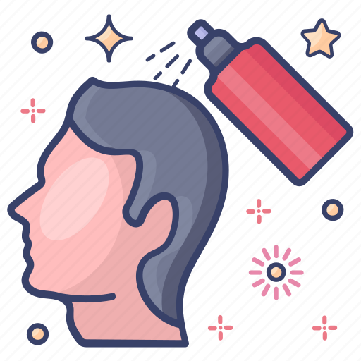 Hair setting, hair spray, hair styling, hairdressing, salon service, styling icon - Download on Iconfinder
