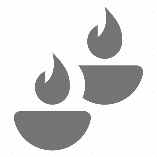 Spa, candles, fire, flames icon - Download on Iconfinder