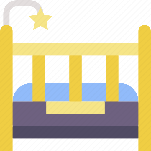 Bassinet, furniture, baby, crib, cradle, bed, room icon - Download on Iconfinder