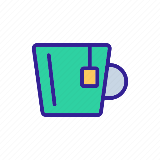 Bee, contour, cup, food, honey, tea icon - Download on Iconfinder