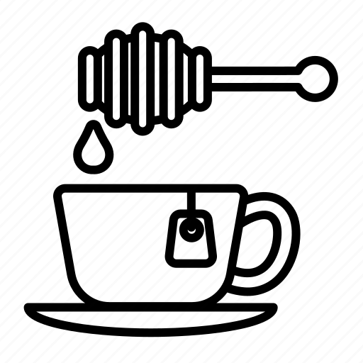 Beverage, healthy, honey, hot, tea, cup, drink icon - Download on Iconfinder