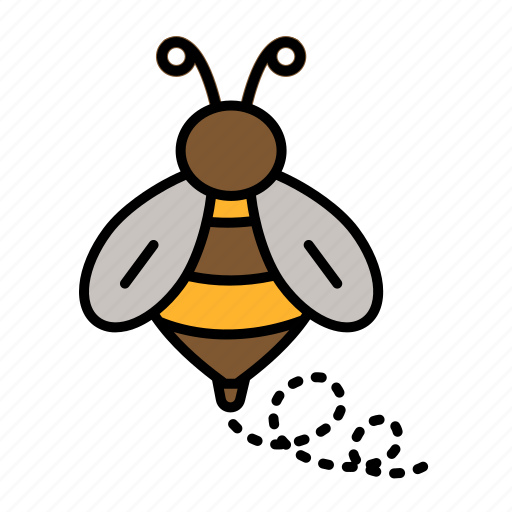 Bee, insect, honey, nature, fly, spring icon - Download on Iconfinder