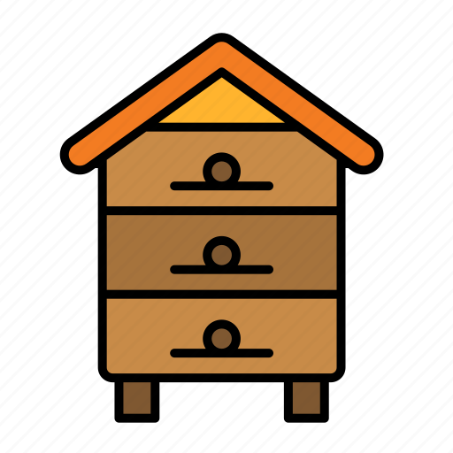 Apiary, apiculture, bee hive, beekeeping, bee farm, bee house, honey icon - Download on Iconfinder