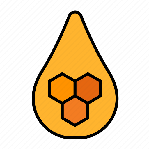 Honey, apiary, apiculture, drop, beehive, beekeeping, honeycomb icon - Download on Iconfinder